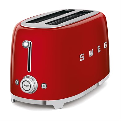 SMEGKırmızı Kettle Ve 2x1 Ekmek Kızartma Makinesi Seti KLF03-TSF01RDEUKırmızı Set